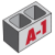 A 1 BLOCK CORPORATION logo